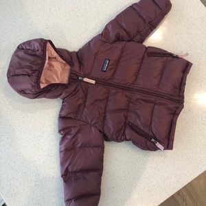 Patagonia HiLoft down jacket- girls 2T